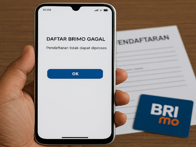 daftar brimo gagal
