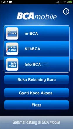 1 Buka Aplikasi M Banking BCA