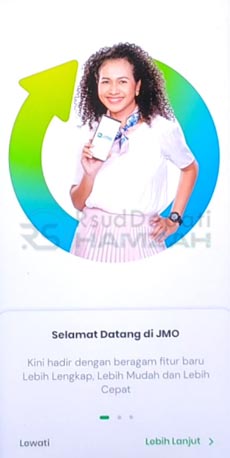 1. Buka Aplikasi JMO