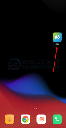 1. Buka Aplikasi Jamsostek Mobile JMO
