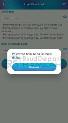 11. Anda Berhasil Ubah Password Baru