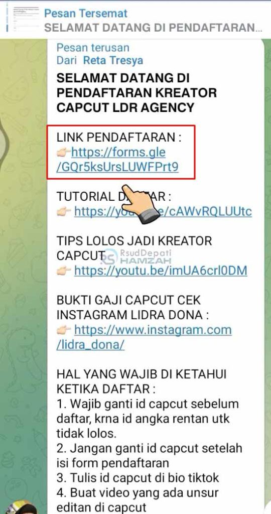 cara jadi creator capcut