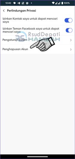 5 Penghapusan Akun