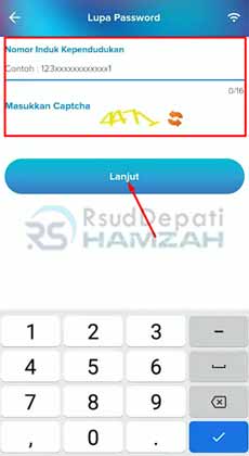 5. Masukkan NIK Captcha