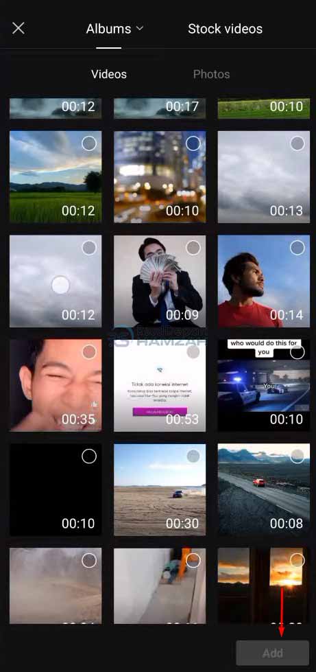 cara mengganti background video di capcut