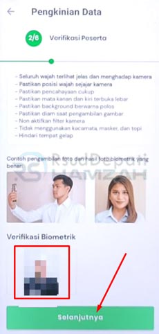 6. Verifikasi Peserta