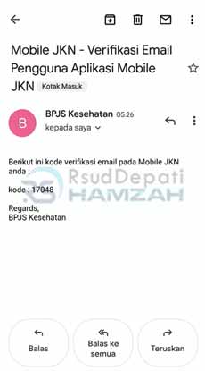 8. Buka Email