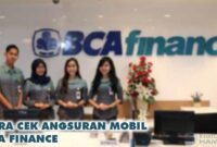 CARA CEK ANGSURAN MOBIL BCA FINANCE