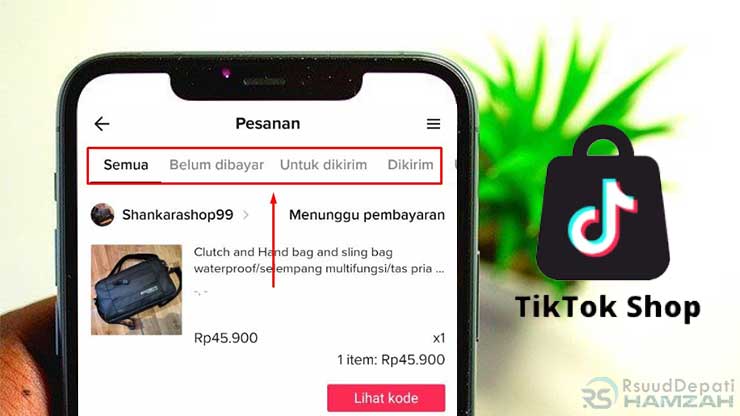 Cara Melihat Pesanan di TikTok