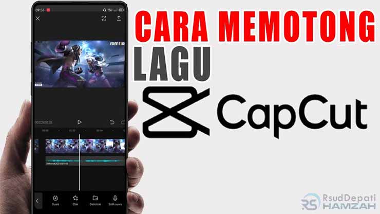 cara memotong lagu di capcut