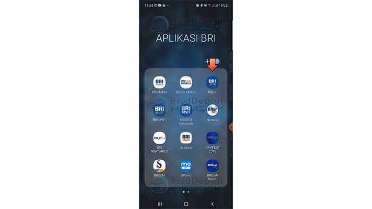 1. Buka Aplikasi BRImo Untuk Cara Bayar FIF di BRImo