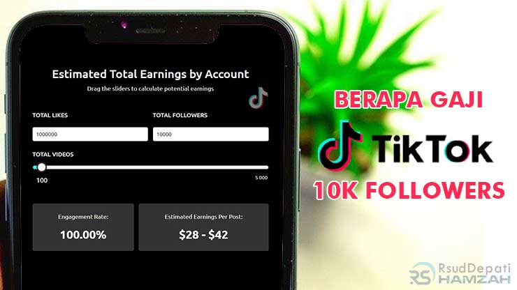 10K Followers TikTok Dapat Uang Berapa