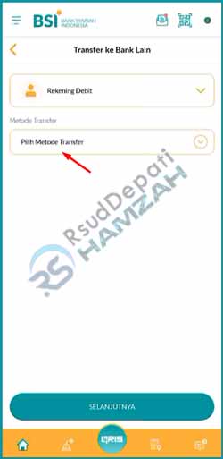 3 Pilih Metode Transfer