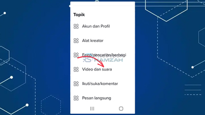 5. Pilih Menu Video dan Suara