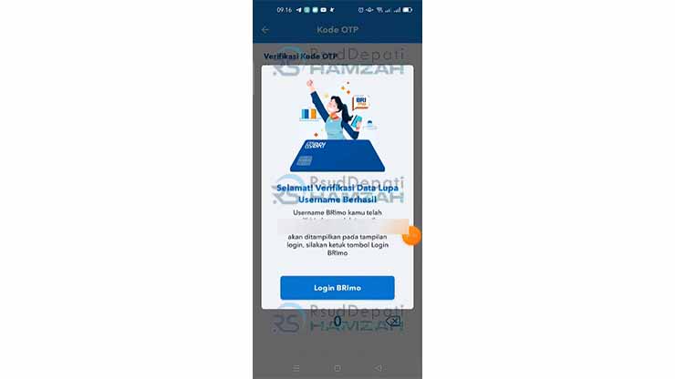 6. Lupa User ID BRImo Berhasil Diatasi