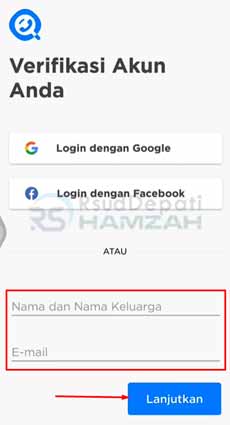 9. Verifikasi Akun