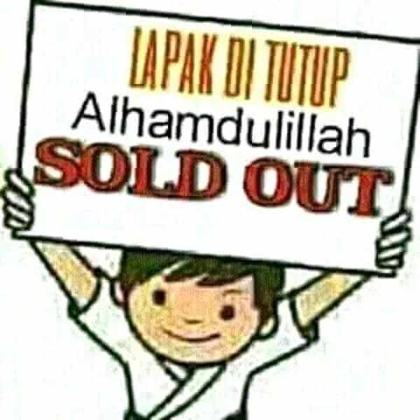 Alhamdulillah Sold Out 1