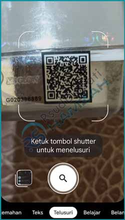 Arahkan Kamera ke Barcode