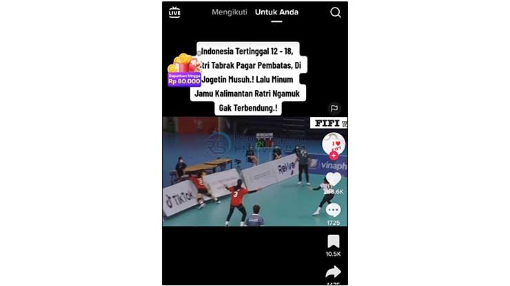 Buka Aplikasi TikTok Untuk Kembalikan Akun Terhapus