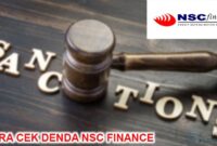 CARA CEK DENDA NSC FINANCE