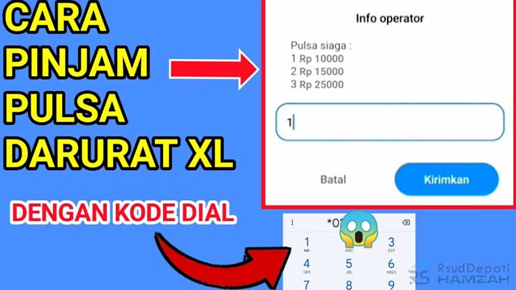 Cara Hutang Pulsa XL