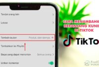 Cara Menambahkan Keranjang Kuning di TikTok