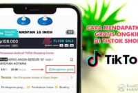 Cara Mendapatkan Gratis Ongkir di TikTok Shop