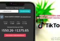 Cara Mengambil Uang di TikTok Money Calculator