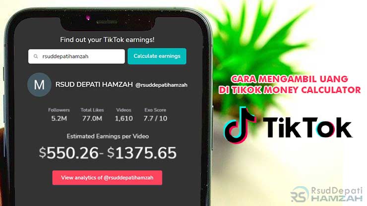 Cara Mengambil Uang di TikTok Money Calculator