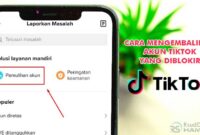 Cara Mengembalikan Akun TikTok yang Diblokir