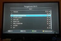 Cara Menyambungkan Wifi Ke STB Matrix