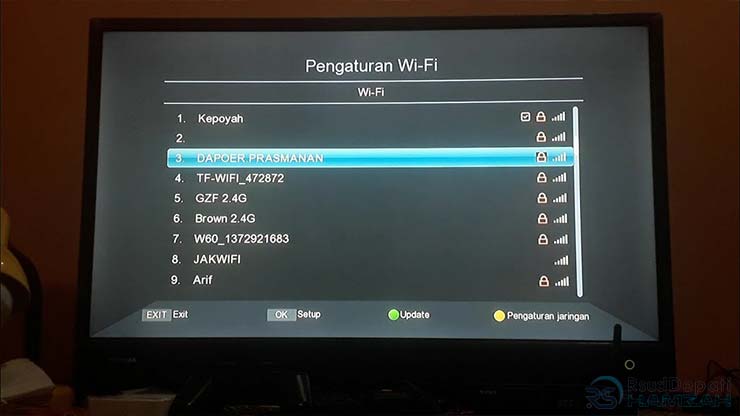 Cara Menyambungkan Wifi Ke STB Matrix