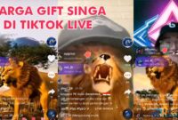 Harga Gift Singa di TikTok