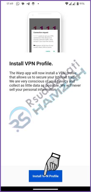 Instal VPN