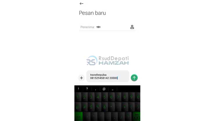 Kirim Pulsa ke Nomor Tujuan