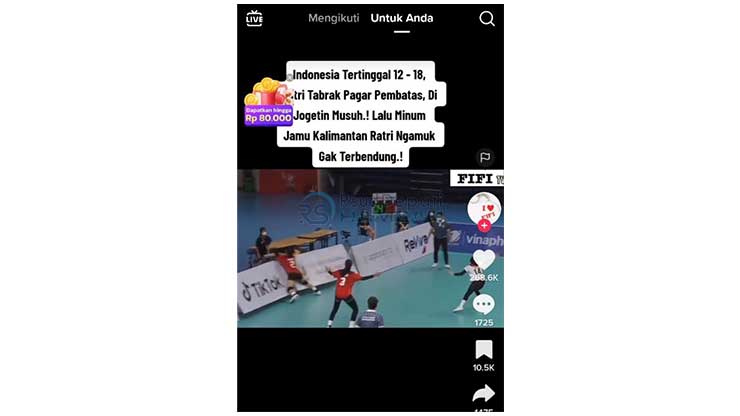 Lakukan Menonton Video di TikTok