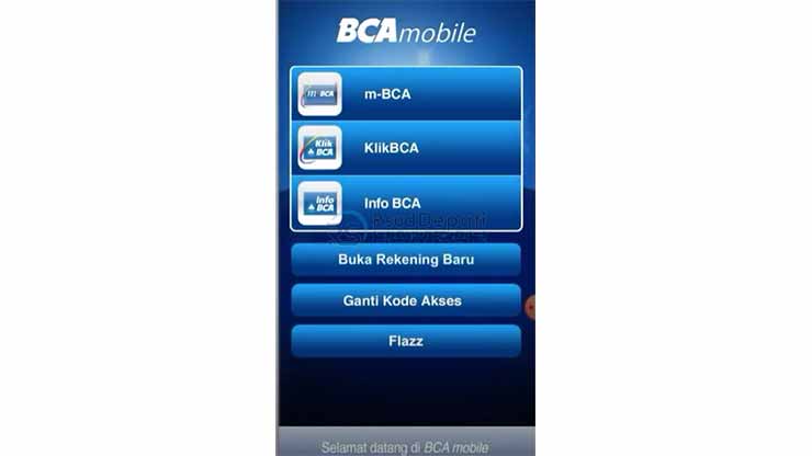 Login m Banking BCA