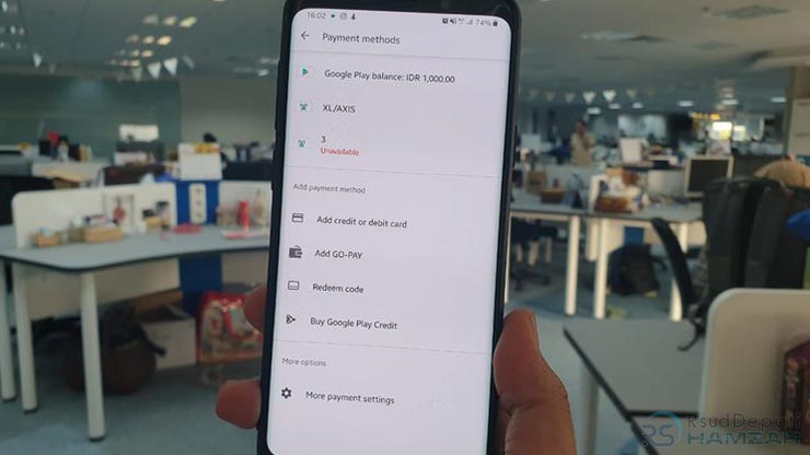 Metode Pembayaran Pulsa Tidak Muncul di Playstore