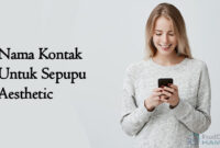 Nama Kontak Untuk Sepupu Aesthetic