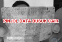 PINJOL DATA BUSUK CAIR