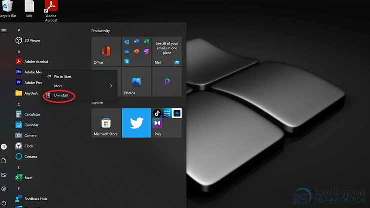 Uninstal Aplikasi di Laptop Windows 7 11