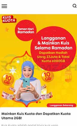 kuis kuota gratis indosat