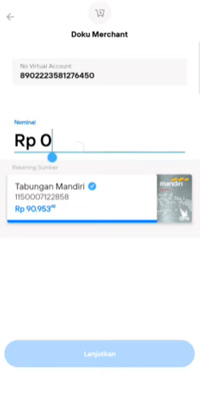 12. Masukkan Kode Pembayaran dan Total Tagihan