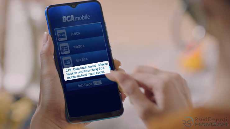 BCA Mobile Error 213