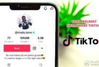 Cara Melihat Followers TikTok