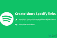 Cara Memperpendek Link Spotify