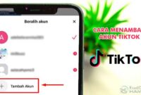 Cara Menambah Akun TikTok