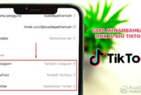 Cara Menambahkan Link di Bio TikTok