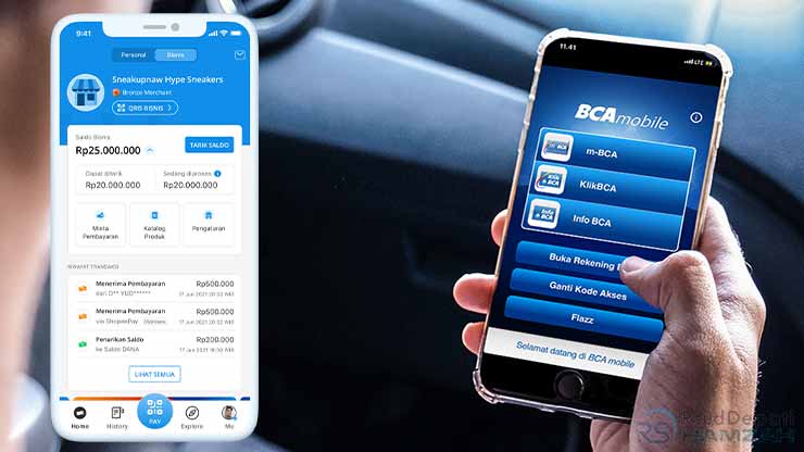 Cara Top Up DANA Lewat BCA Mobile