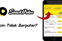 Koin Snack Video Tidak Berputar